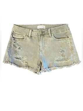 Greywire distressed grey color cutoff shorts, size 26. Excelled condition!!